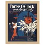 3 in the o\'clock Bilderrahmen morning