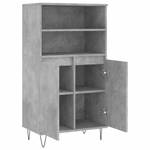 Highboard DE2006 Steingrau