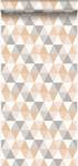 Tapete grafische Dreiecke 7070 Beige