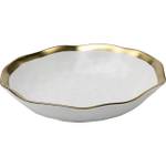 Assiettes creuses Bell (lot de 2) Blanc - Porcelaine - 20 x 5 x 20 cm