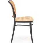 Gartenstuhl ATTAGE Schwarz - Rattan - 86 x 52 x 41 cm