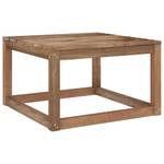 Garten-Lounge-Set Braun - Massivholz - Holzart/Dekor - 60 x 37 x 60 cm