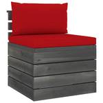 Paletten-Mittelsofa 3005324-3 Rot