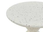 Table d'appoint CAFFI Gris - Blanc - Céramique - 50 x 52 x 50 cm