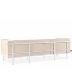 Gartensofa TRIGLO Creme - Weiß - Breite: 229 cm