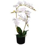 Künstliche Orchidee mit Topf 294041 Weiß - 15 x 65 x 15 cm