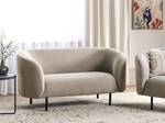 2-Sitzer Sofa LOEN Beige - Schwarz - Grau - Taupe - Textil