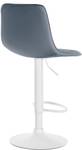 Tabouret de bar Lex Lot de 2 Gris - Blanc