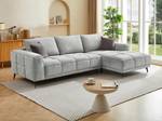 Sofa KIPAMBA Grau - Textil - 172 x 88 x 292 cm