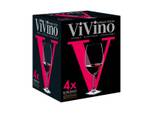 ViVino Bordeauxgl盲ser 4er Set