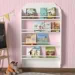 Montessori Weiß Bücherregal