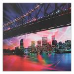 Bild auf leinwand New York City Bridge 40 x 40 cm