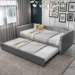 Lit gigogne Daybed Leto Ⅰ Gris lumineux