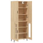 Highboard DE1301 Braun - Holzwerkstoff - 34 x 180 x 70 cm