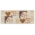 K眉chenl盲ufer Teppich Kaffee Trendy Heart