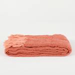 Plaid Berkeley Rot - Textil - 130 x 1 x 150 cm