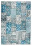 Patchwork Teppich Blau 120X160cm Petrol - 120 x 160 cm