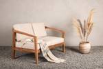 Gartenkissen Cushio Weiß - Textil - 65 x 12 x 60 cm
