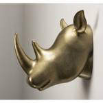 Dekoration Rhinozeros Alu Skulptur