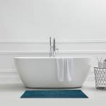 Tapis de bain 60x120cm Bleu