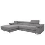 Ecksofa Torezio Mini Grau - Ecke davorstehend links