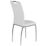 Chaises APOLLO (Lot de 4) Blanc