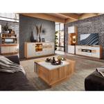 Wohnzimmer Valente 51 (5-teilig) LED Grau - Holzwerkstoff - Holzart/Dekor - 495 x 202 x 48 cm