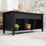 Couchtisch Lift-Top-Design Schwarz