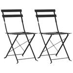 Bistro-Set (3-teilig) 296532 Schwarz