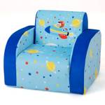 Kindersofa HY10210BL Blau - Textil - 47 x 28 x 92 cm