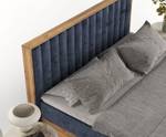 Boxspringbett Komorebi Marineblau - Breite: 140 cm - H3