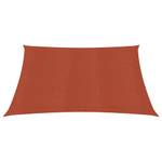 Voile solaire 3006391-5 Brun rouge - 400 x 400 cm