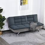 Schlafsofa als 3-Sitzer 833-835 Grau - Metall - 97 x 84 x 185 cm