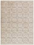 Tapis Daisy Blanc crème - 100 x 150 cm