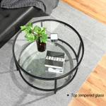 Couchtisch NEKA SMALL B Glas - 80 x 42 x 80 cm