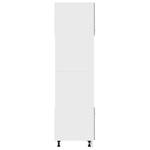 Armoire à micro-ondes  3016496-15 Gris - Gris minéral - Blanc