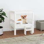 Lit pour chien 3016323-1 Blanc - 56 x 60 x 54 cm