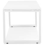 Bureau BAKUS Blanc - Bois massif - 120 x 75 x 60 cm