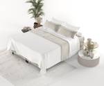 Boxspringbett Navas Beige - Breite: 180 cm