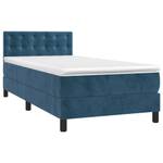 Boxspringbett 3017290-25 Dunkelblau - Tiefe: 193 cm