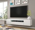 Meuble TV AURA LED 200x37x42 Blanc
