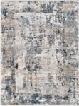 Abstrakt Modern Kurzflorteppich PARIS Grau - Kunststoff - Textil - 160 x 1 x 220 cm