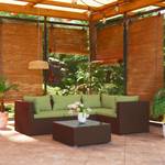 Salon de jardin (lot de 5) 3013632-13 Marron - Vert