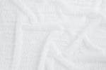 Gardine weiß UNI Fransen Wohnzimmer Weiß - Textil - 140 x 245 x 140 cm