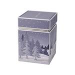 Teedose Winter Woods Metall - 8 x 11 x 8 cm