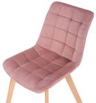 Chaise de salle à manger Passaic Rose foncé