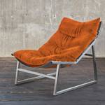 Fauteuil relax SIRO Fauteuil Velvet Orange