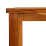 Table console de jardin 3011135 Marron - Bois massif - Bois/Imitation - 35 x 75 x 80 cm