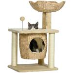 Katzenbaum D30-708V00BG Beige - Massivholz - 40 x 74 x 45 cm