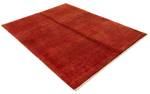 Tapis Gabbeh Shouli XXXIV Rouge - Textile - 154 x 3 x 199 cm